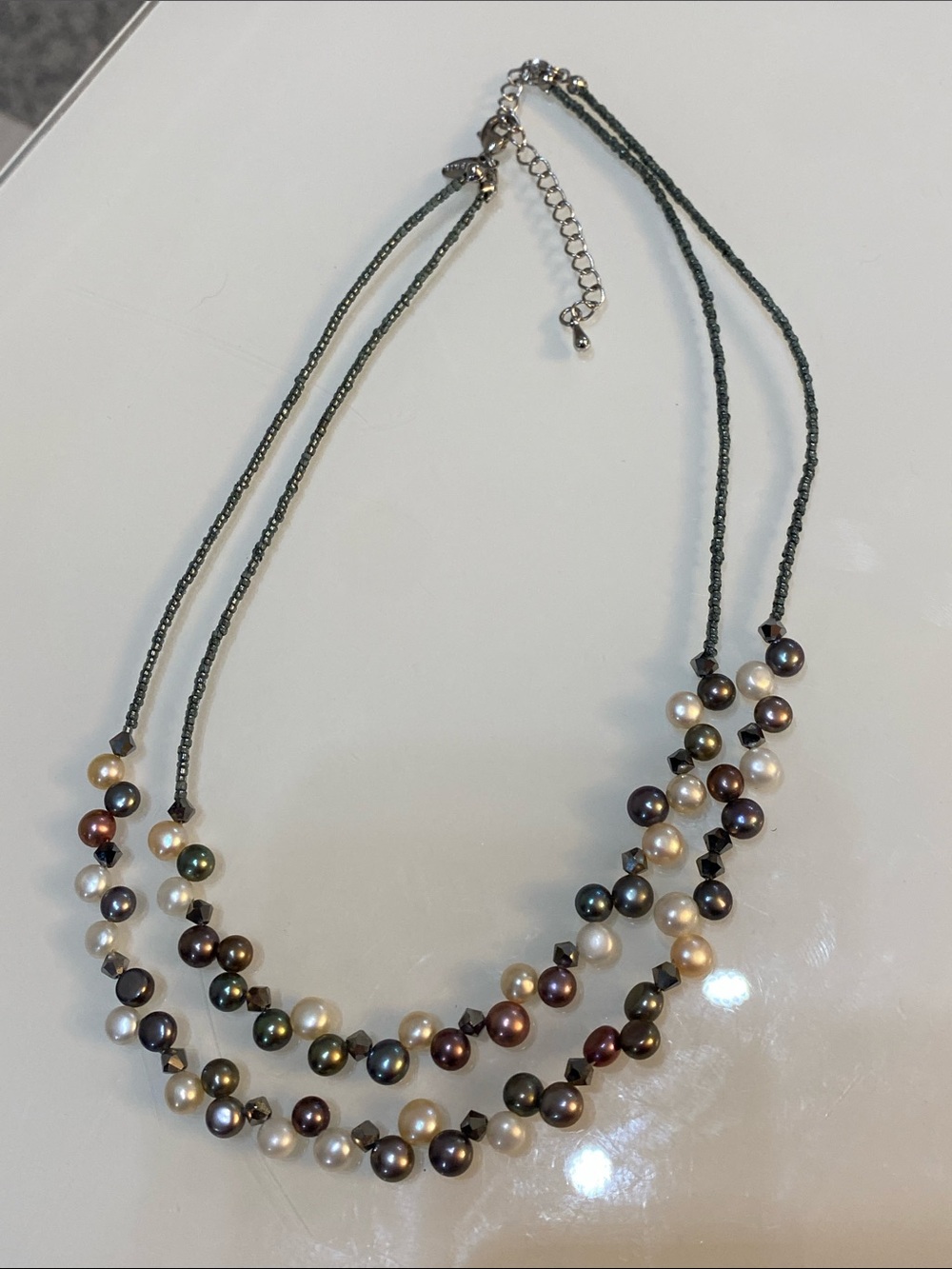 Lia Sophia pearl necklace